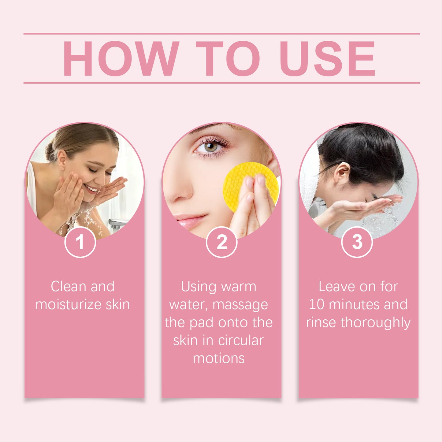 Turmeric Acid Cleansing Pad