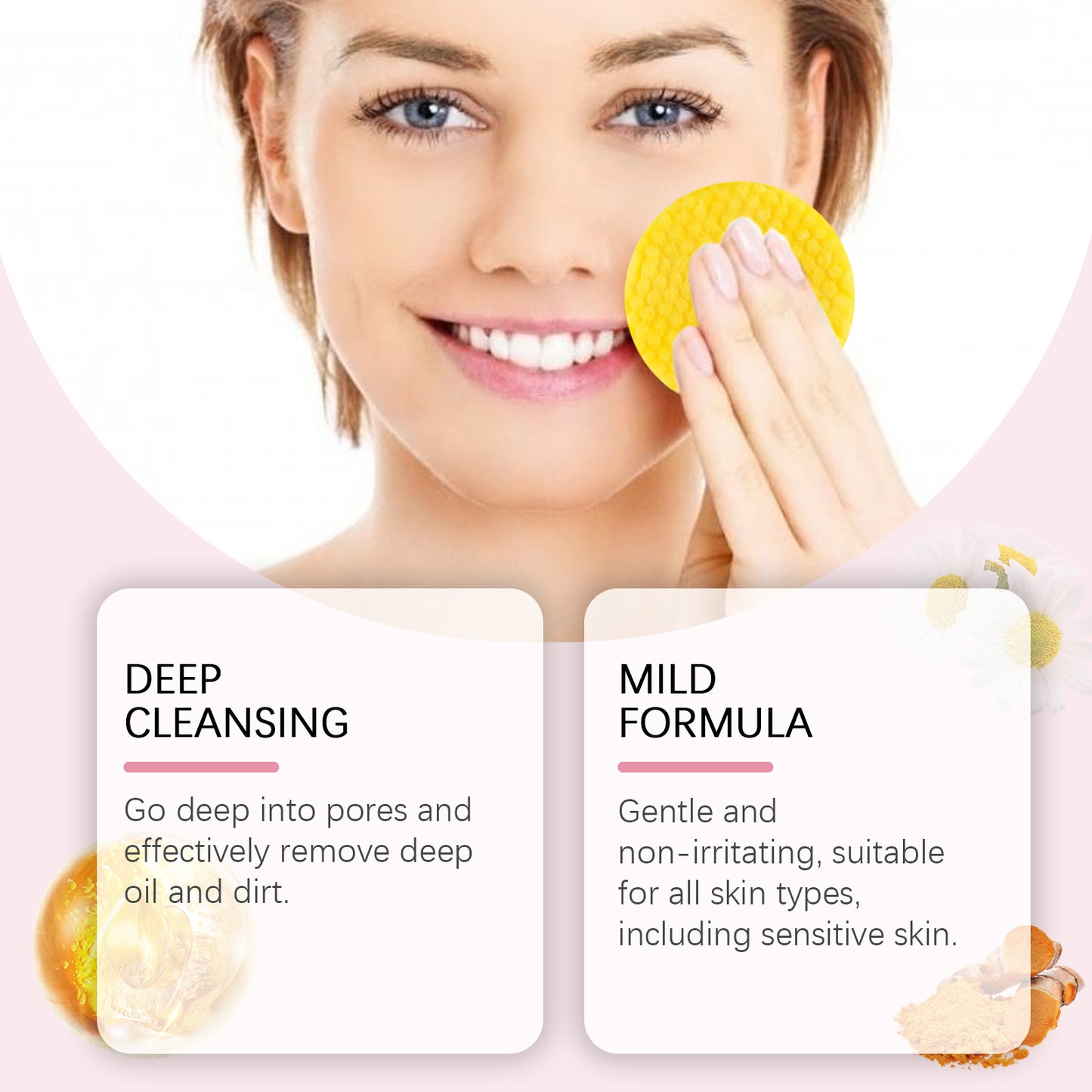 Turmeric Acid Cleansing Pad