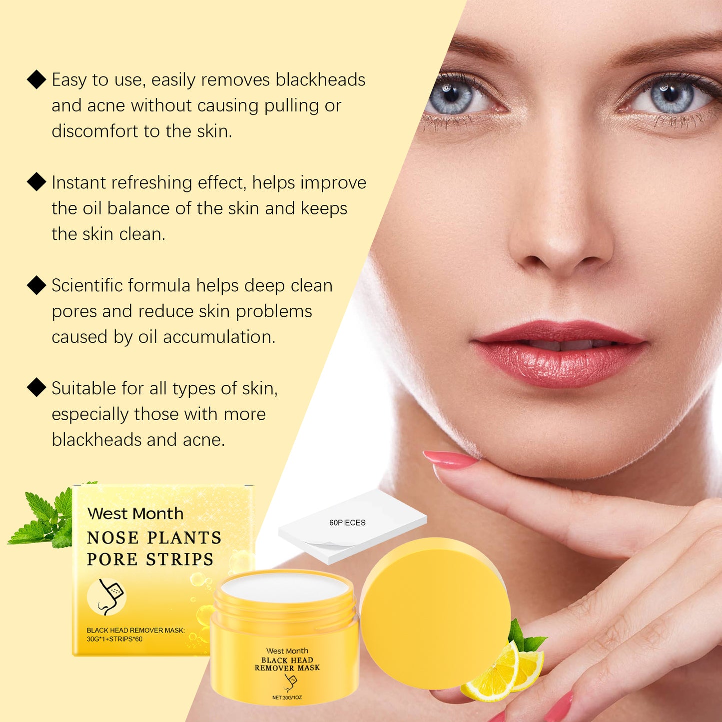 Blackhead Cleansing Nose Mask