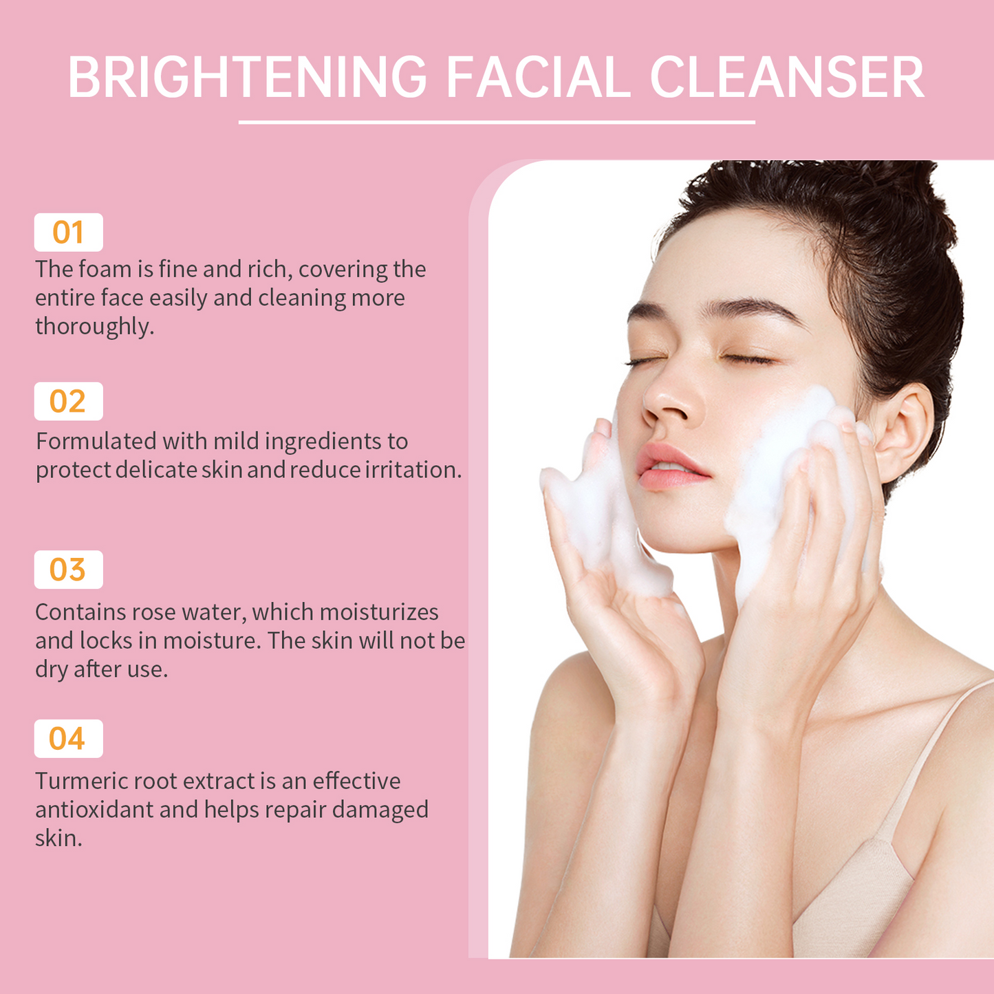 Turmeric Face Wash with Brush