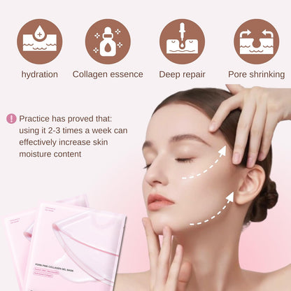 Collagen facial mask
