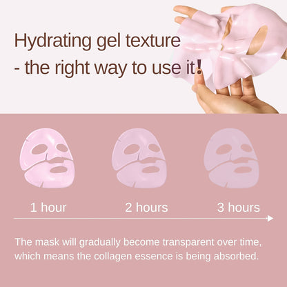 Collagen facial mask